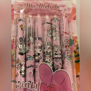 My Melody and friends pack of 6 pens